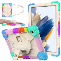 Case For Samsung Galaxy Tab A8 10.5 X200 X205 Tablet Kids Shock Proof Stand Cover For Tab A 8.0 10.1 2019 T295 T515 Case