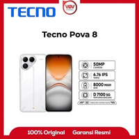 HP Tecno Pova 8 5G Ram 8GB Internal 256GB Garansi Resmi White
