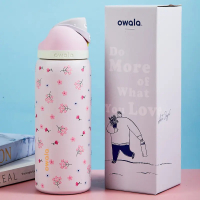 owala cup Darling Daisy malaysia original tumbler tahan panas dan sejuk botol termos air panas ther