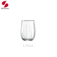 【Pasabahce】LINKA 刻紋水杯 240mL 雞尾酒杯 果汁杯 飲料杯 玻璃杯 兩款任選