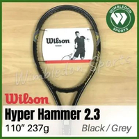 NEW IN! RAKET TENIS HYPER HAMMER 2.3 / RAKET HAMMER Black Grey