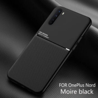 For Oneplus Nord Magnetic Soft Cloth Case Soft Silicone Bumper Cover For Oneplus Nord