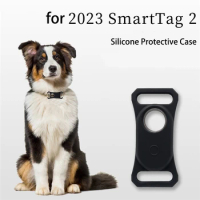 For Samsung Galaxy SmartTag2 Case Dog&amp;Cat Tracker Cover, Silicone Protective Case For Galaxy Smart Tag 2 Holder For Pets