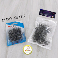mata pancing double hook elito / getsu 3x & o-fu 6x 90derajat cocok untuk soft frog