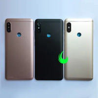 Back Housing For Xiaomi Redmi Note5 Battery Back Cover Rear Door Case Redmi Note 5 Pro Power Volume Buttons + Camera Lens