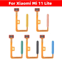 Fingerprint Scanner Connector Flex Cable For Xiaomi Mi11 Lite 5G Home Button Flex For Mi 11 Lite Touch ID Sensor Spare Parts
