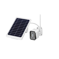 New night vision Wifi network solar power ip camera outdoor wireless solar panel CCTV camera