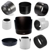 10pcs Camera Lens Hood ES-62 II ET-87 Lens Cap For Canon 500d 550d 600d 650d 700d 100d EF 18-55mm 55-250mm 50mm f/1.8 II Lens