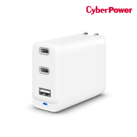 Cyberpower GaN 72W Type-C/USB 三孔 動態電源 快速充電器TR11U2C72W-TW