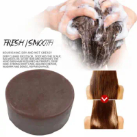 Sdotter Hair Shampoo Polygonum Essence Hair Darkening Shampoo Natural Hair Reverse Gray Hair Shampoo Cleansing Hair Shampoo Soap