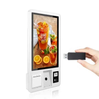 32 inch Touch Screen Kiosk Information Kiosk Interactive Self Service Payment Vending Machine Kiosk 