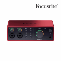 【Focusrite】Scarlett 4i4 錄音介面 第四代(原廠公司貨 商品保固有保障)