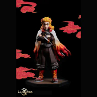 Demon Slayer's Blade GK WW Studios Flame Pillar Purgatory Apricot Shouro GK Limited Edition Resin Statue Figure Model Size:25CM