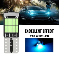 Automobile Accessories 2x High Bright T10 W5W Led Car Light 26smd 4014 Smd Chip Lamp Bulb License Plate Lighting White 6000K 12v