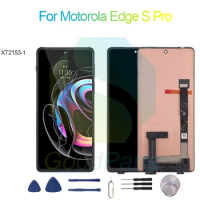 For Motorola Edge S Pro LCD Display Screen 6.7" XT2153-1 For Moto Edge S Pro Touch Digitizer Assembly Replacement