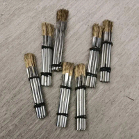terlaris - 3pcs-sikat kawat grosir sikat kawat kecil 16cm sikat stik besi sikat motor sikat kuningan
