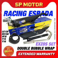 On Sale Exhaust Espada Std Cutting 100% Y15ZR/Y15/RS150/LC135/SRL115/SRL115FI EZXOS E4 E5 E6 E7 V5 E
