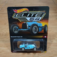 Hot Wheels Elite 64 Elite64 Bugatti Type 59 Blue 1934