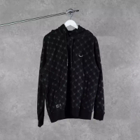 LIFEWORK Hoodie LIFE WORK RADOG POCKET MONOGRAM GREY WHITE BLACK HOODIE 100% ORIGINAL