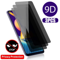 3PCS Privacy Screen Protector For Samsung S21 S20 FE A13 A52S A32 A22 A73 A53 A33 A23 5G Anti-Spy Glass For Samsung A12 A31 A51