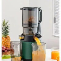 Mokkom's New M6 Household Hybrid Electric Juicer with Large Caliber Fully Automatic Fruit and Vegetable Juice Separation