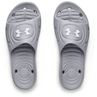 【UNDER ARMOUR】UA官方直營 男 Locker IV拖鞋 _3023758-100(灰)