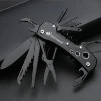 New Functional Swiss Folding Knife Stainless Steel Multi Army Knives Pocket Hunting Outdoor Camping Survival Knives EDC Tools