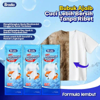 Brodio Bubuk Pembersih Bio Enzim Deterjen Cuci Tanpa Luntur 30 GRAM - Brodio Bubuk Pembersih Bio Enz