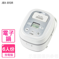 TIGER 虎牌 6人份tacook微電腦多功能炊飯電子鍋(JBX-B10R)