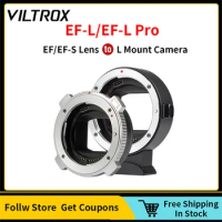 Viltrox EF-L Pro Lens Mount Adapter Auto Focus For Canon EF EF-S to Leica Panasonic Sigma SL2 Panasonic S1 S1R S1H S5 S5IIX