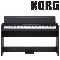 『KORG數位鋼琴』極致沈穩輕巧外觀標準88鍵日本製 LP-380U / 黑色款  / 公司貨保固
