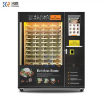 Freshly Prepared Meals Food Kitchen Vending Machine Microwave Heating Fresh Meals Vending Machine