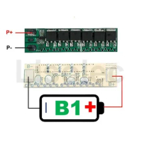 Li-ion 1S 2S 3S 4S Protection Board BMS 18650 21700 Lithium Battery 5A 10A 15A 20A 30A Charge Discharge Plates Module