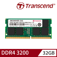 Transcend 創見 JetRam DDR4 3200 32GB 筆記型記憶體(JM3200HSE-32G)