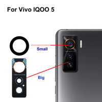 New Tested Rear Camera Glass Lens For Vivo IQOO 5 Back Rear Camera Glass Lens Phone Part For Vivo IQOO5