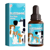 Dog Glucosamine 50ml Liquid Glucosamine Pet Care Drops Dogs Joint Care Supplement Safe Dog Body Care Products Non-Irritating For