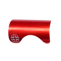 3D Bicycle Frame Sticker Folding Bike Bottom Bracket Carbon Guard Pad Bicycle Wear-resistant Protector Pads Gold/Red