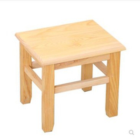 兒童椅 小木凳家用 板凳木質木凳子換鞋凳實木矮凳木頭方凳 兒童靠背椅子 交換禮物全館免運