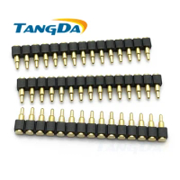 2.54mm pogo pin connectors 15PIN 15P thimble test pogopin 10pin 11pin 12pin 13pin 14pin charge 4 5 6 7 8 9 10mm SMD SMT AG