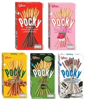 Camilan Glico Pocky Stick Chocolate, Strawberry, Cookies Cream, Double Choco, Milky Matcha, Crushed