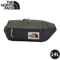【The North Face 4L 腰包《灰綠》】3KY6/側背包/隨行包/臀包/透氣/運動/跑步