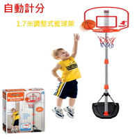 1.7米 電子計分 兒童籃球架 升降籃球架 計分籃球架 可調式 電子計分板 籃球框 投籃機【塔克】