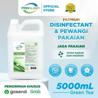 Fabric Spray Antibacterial Parfum Laundry Grade A PREMIUM 5L Gosend/Grab - Green Tea