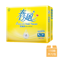 【春風】山茶花柔韌感抽取式衛生紙 110抽*12包*6串/箱