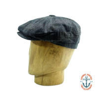 Gatsby cap/newsboy Tuckwoll Wool Plaid 02