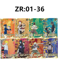 Kayou Naruto ZR Card Full Series ZR001 to ZR036 Anime Card Full Set Collection Card Tenten Choji Shino Kiba Haku asuma Kabuto