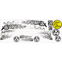 STIKER DECAL STRIPING SEPEDA PASIFIC VARIASI STILE DECAL SEPEDA LIPAT STIKER VARIASI