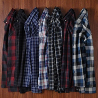 Kemeja Flanel Pria Wanita Unisex  Lengan Panjang Super Premium 2023 Terlaris Terbaru Cowok Kain Lemb