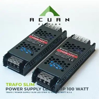 Trafo Slim 100 Watt | Seinz Jaring Power Supply Lampu Led Strip 100 Watt | 12 Volt | 8.3 Ampere