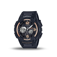 JAM TANGAN SPORT CARDIFF DUAL TIME 1908 SERIES 5 ATM WATER RESIST